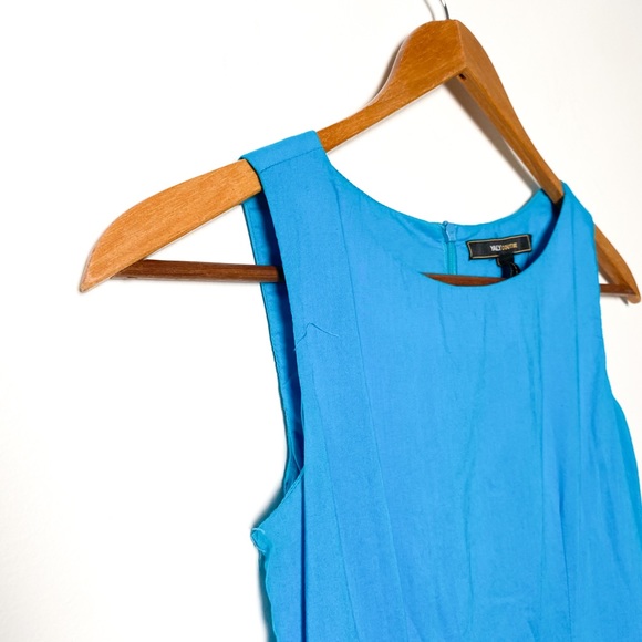 Vintage A Line Art Deco Abstract Retro Dress - Picture 2 of 6